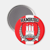 Hamburg Magnet (Vorderseite/Rückseite)