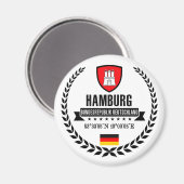 Hamburg Magnet (Vorderseite/Rückseite)