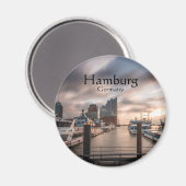 Hamburg Magnet (Vorderseite/Rückseite)