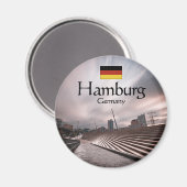 Hamburg Magnet (Vorderseite/Rückseite)