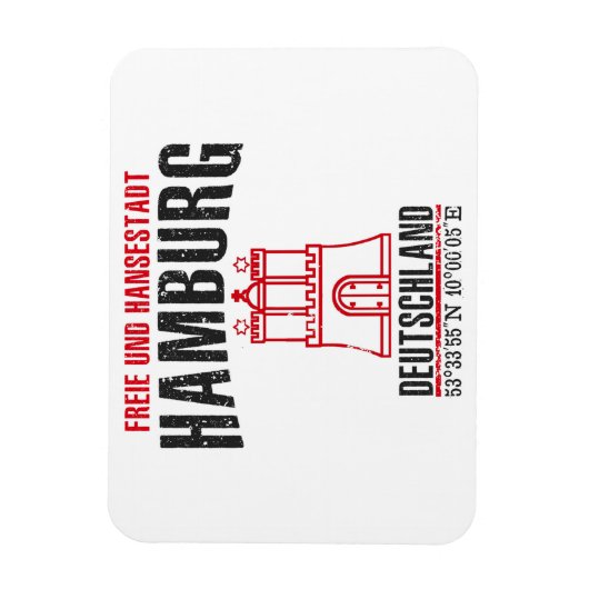 Hamburg Magnet (Vertikal)