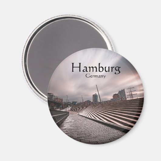 Hamburg Magnet (Vorderseite/Rückseite)