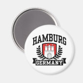 Hamburg Magnet (Vorderseite/Rückseite)