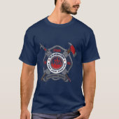 Hamburg, Minen Fire Dept. T-Shirt (Vorderseite)