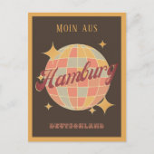 Hamburg Moin Deutschland Retro Vintage Postkarte (Vorderseite)