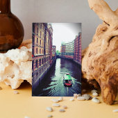 Hamburg oder Venedig? Postkarte