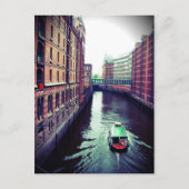 Hamburg oder Venedig? Postkarte (Vorderseite)
