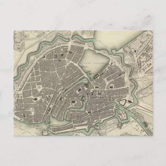 Hamburg Postkarte (Vorderseite)