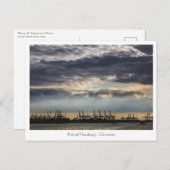 Hamburg Postkarte (Vorne/Hinten)