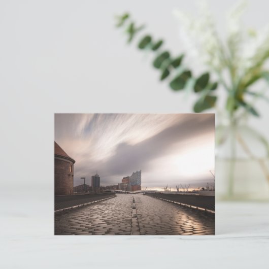 Hamburg Postkarte (Stehend Vorderseite)