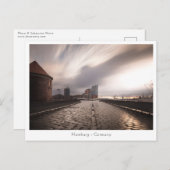 Hamburg Postkarte (Vorne/Hinten)