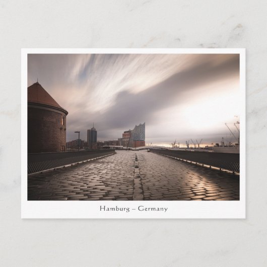 Hamburg Postkarte (Vorderseite)