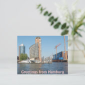 Hamburg Postkarte (Stehend Vorderseite)
