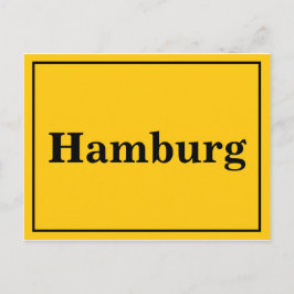 Hamburg Postkarte