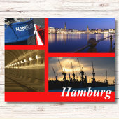 Hamburg Postkarte