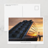 Hamburg Postkarte (Vorne/Hinten)