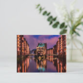 Hamburg Postkarte (Stehend Vorderseite)