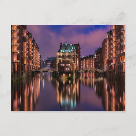 Hamburg Postkarte (Vorderseite)