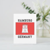 Hamburg Postkarte (Stehend Vorderseite)