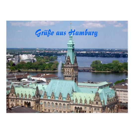 Hamburg Postkarte