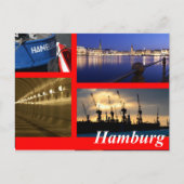 Hamburg Postkarte (Vorderseite)