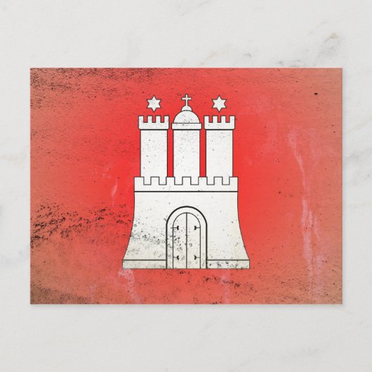 Hamburg Postkarte (Vorderseite)