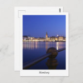 Hamburg Postkarte (Vorne/Hinten)