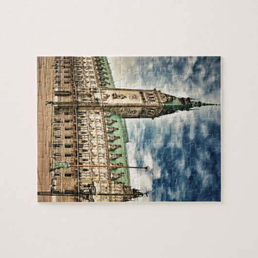 Hamburg Rathaus, Deutschland Puzzle (Horizontal)