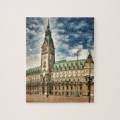 Hamburg Rathaus, Deutschland Puzzle (Vertikal)