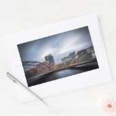 Hamburg Rechteckiger Aufkleber (Umschlag)