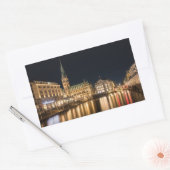 Hamburg Rechteckiger Aufkleber (Umschlag)