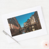 Hamburg Rechteckiger Aufkleber (Umschlag)