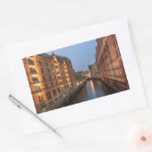 Hamburg Rechteckiger Aufkleber (Umschlag)