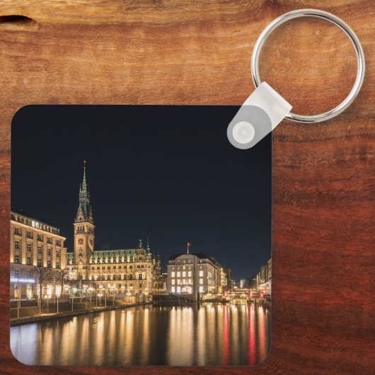 Hamburg Schlüsselanhänger (Rückseite)