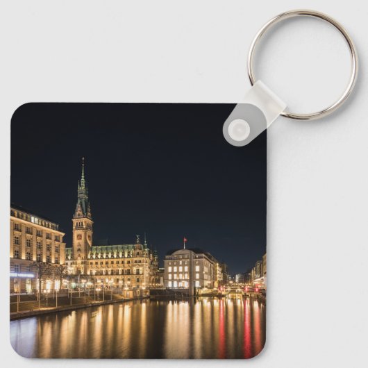 Hamburg Schlüsselanhänger (Rückseite)