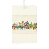 Hamburg Skyline Autolufterfrischer (Rückseite)