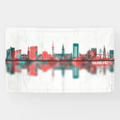 Hamburg Skyline Banner (Horizontal)