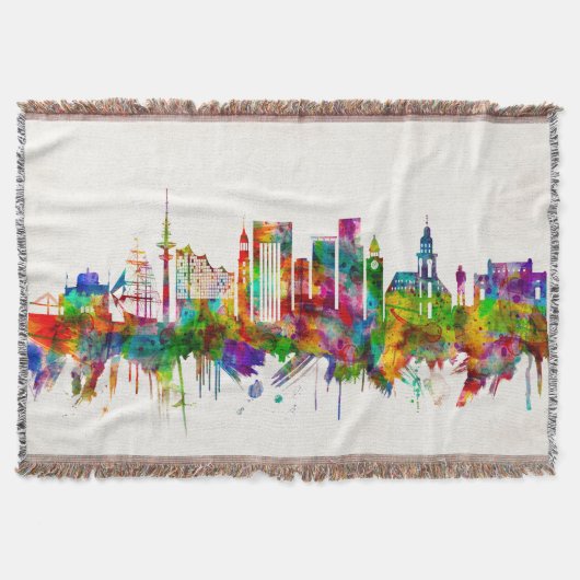 Hamburg Skyline Decke (Vorderseite)