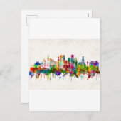 Hamburg Skyline Feiertagspostkarte (Vorne/Hinten)