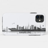 Hamburg skyline iPhone 5 sleeve/Case Case-Mate iPhone Hülle (Rückseite (Horizontal))