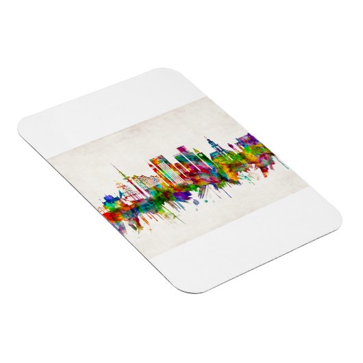Hamburg Skyline Magnet (Rechte Seite)