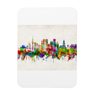Hamburg Skyline Magnet
