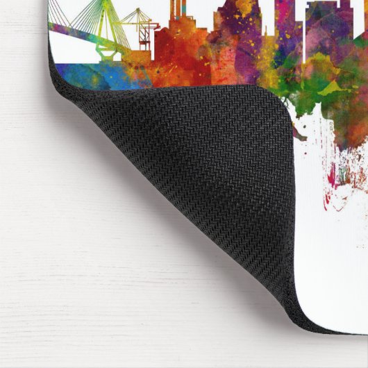 Hamburg Skyline Mousepad (Ecke)