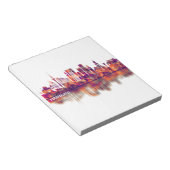 Hamburg Skyline Notizblock (angewinkelt)