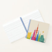 Hamburg Skyline Notizblock (Innenseite)