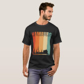 Hamburg Skyline T-Shirt (Vorne ganz)