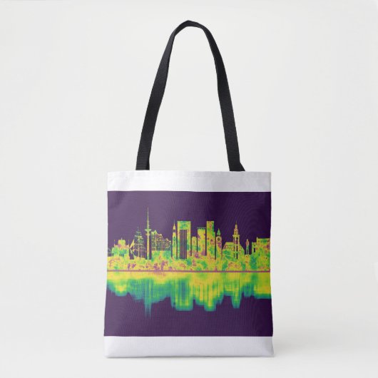 Hamburg Skyline Tasche (Vorderseite)
