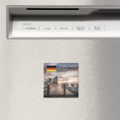 Hamburg Souvenir Magnet (In Situ (Geschirrspüler))