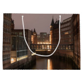 Hamburg Speicherstadt Große Geschenktüte (Rückseite)