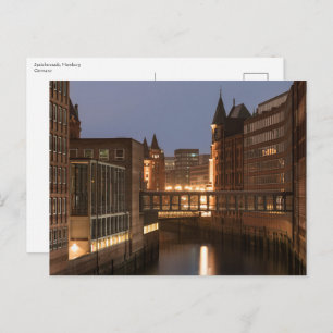 Hamburg Speicherstadt Postkarte